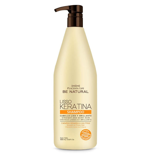 Be Natural Liso Keratina Shampoo