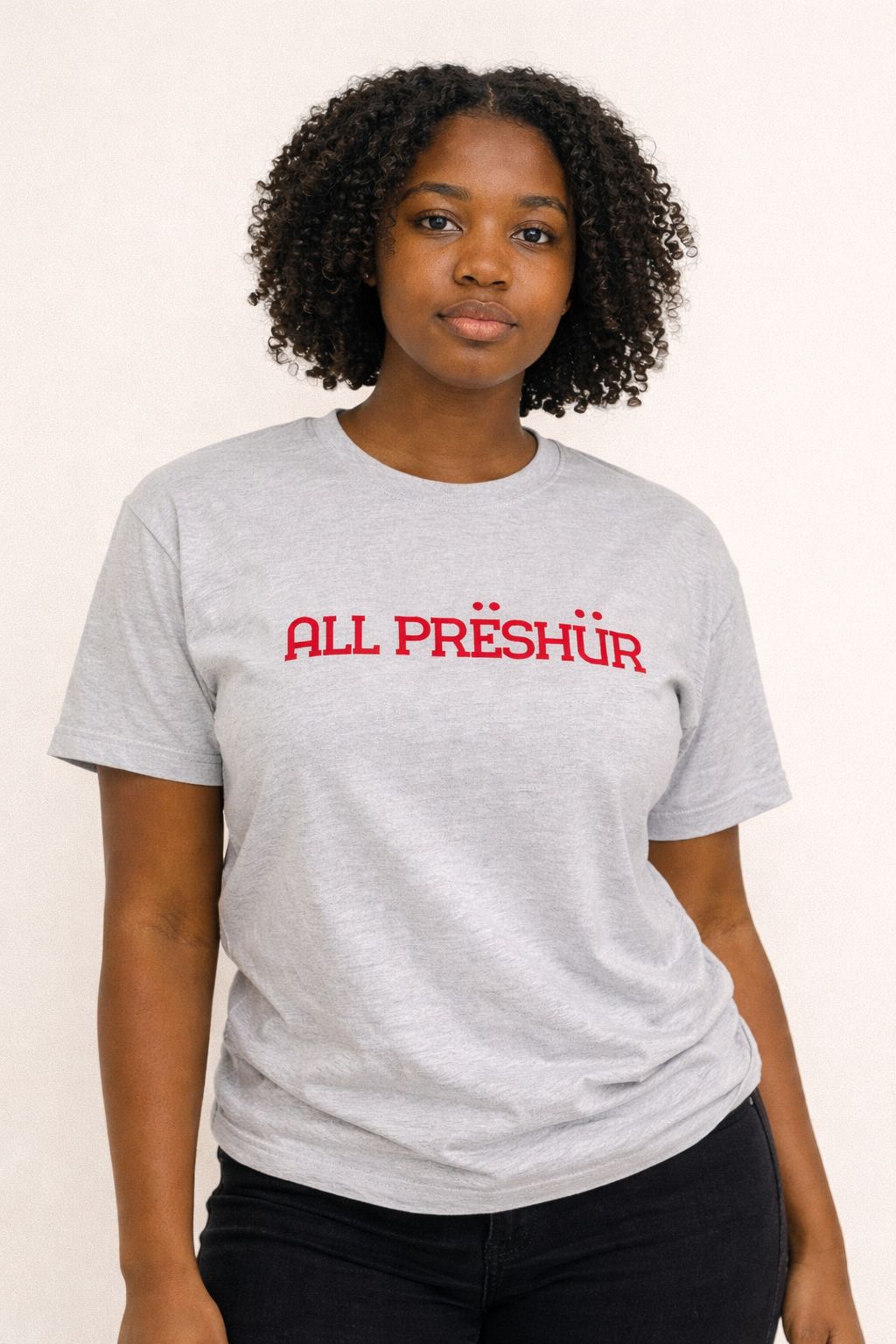 All Preshur T Shirt White