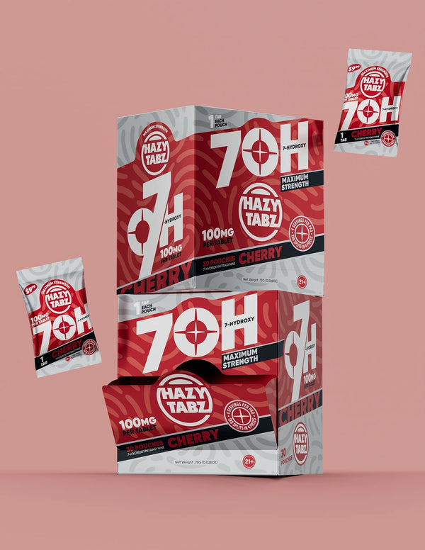 HAZY TABZ 7-HYDROXY 100MG PER TAB