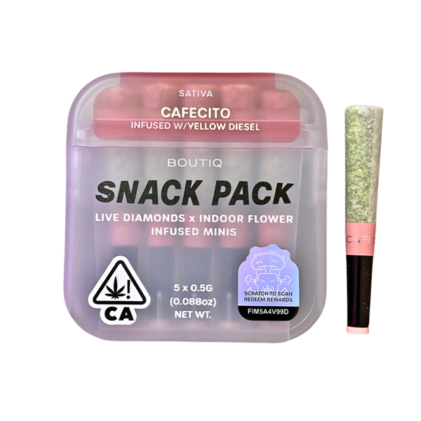 Boutiq Snack Pack Live Diamonds Pre-Roll Pack Minis