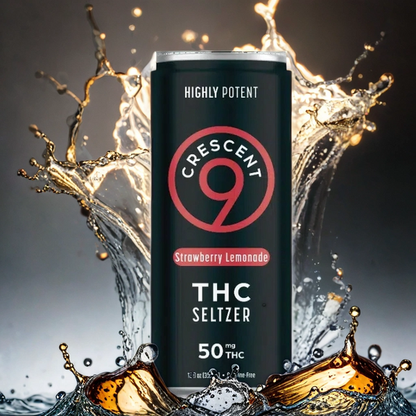 Strawberry Lemonade 50mg THC Seltzer