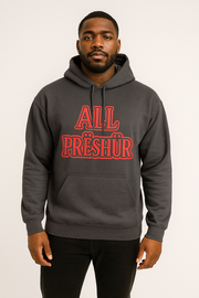 All Preshure Sweatshirt with Hoody Gray