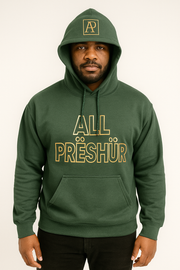 All Preshure Sweatshirt with Hoody Green