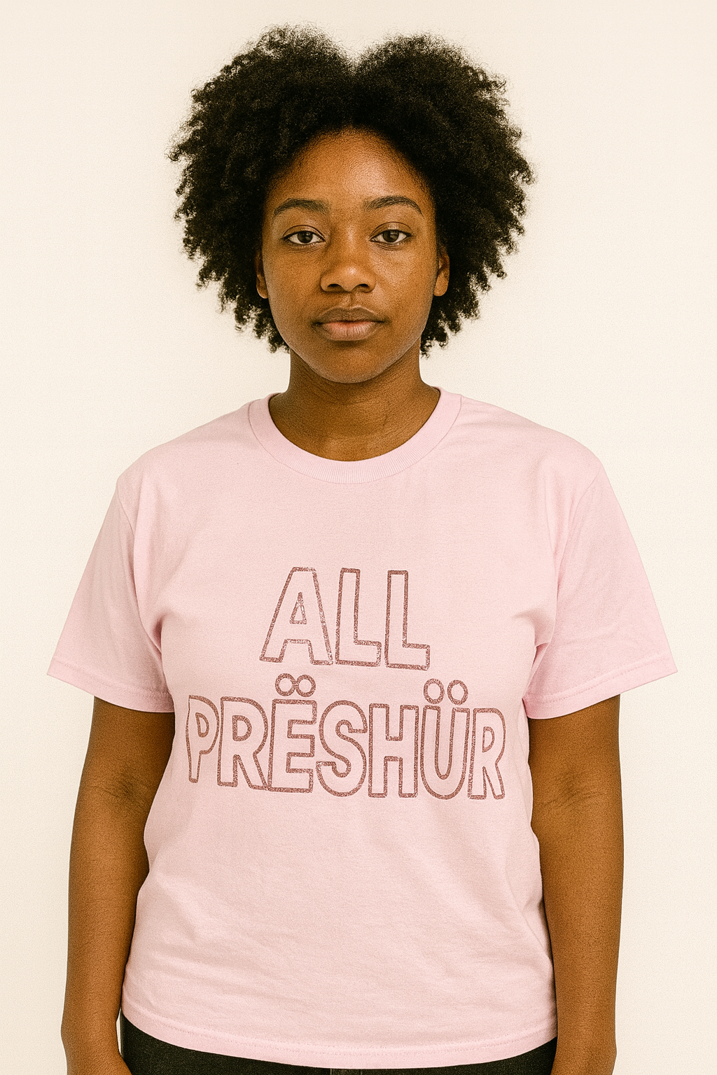 All Preshure T-shirt pink