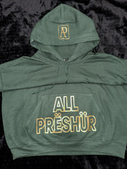 All Preshure Sweatshirt with Hoody Green